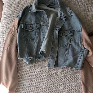 All Saints mix denim jacket M/L